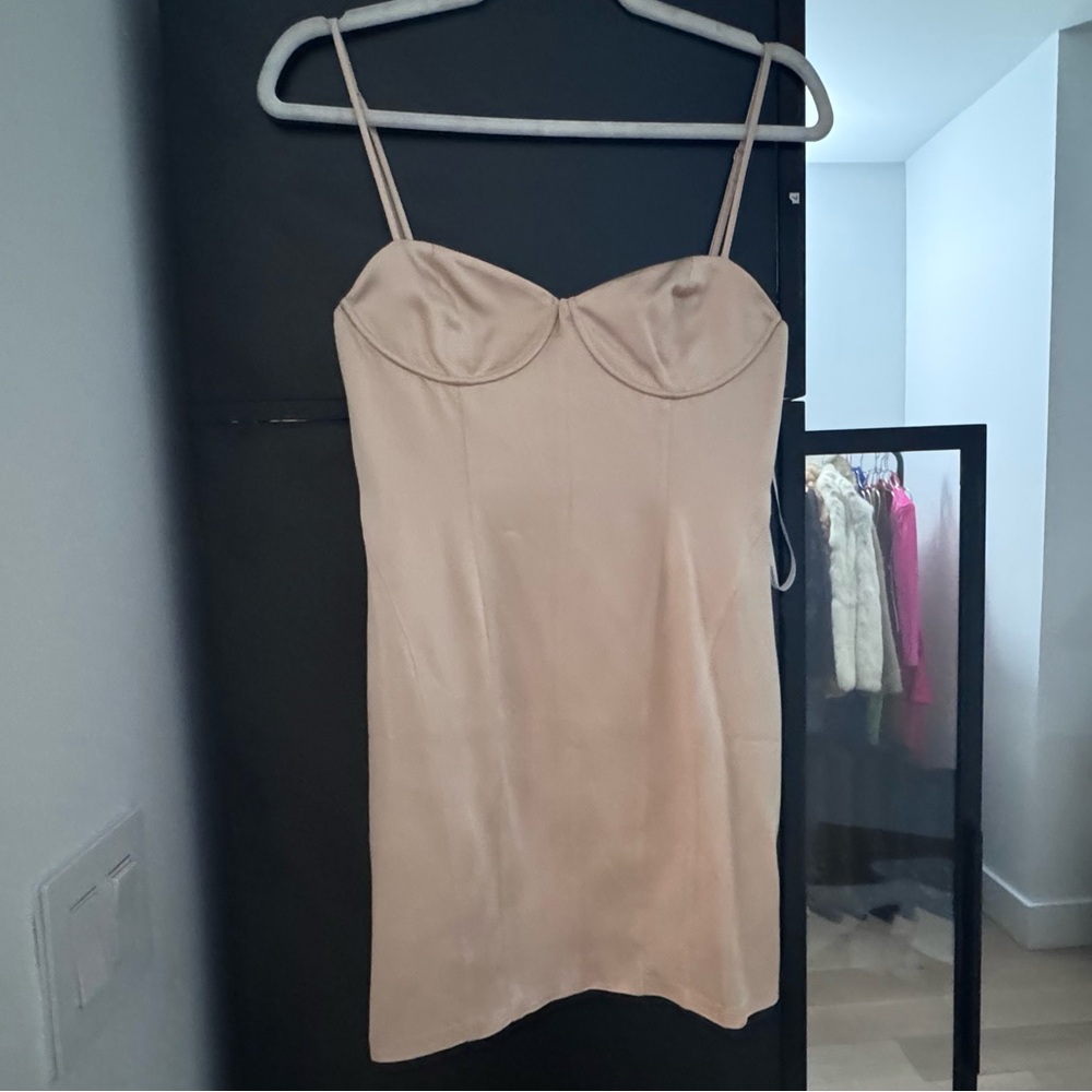 COPY - Retrofete Cream Mini Dress